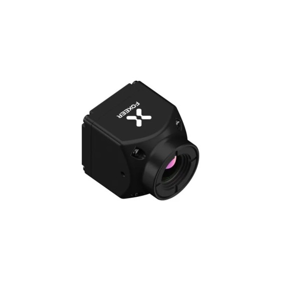HOT Foxeer FT384 Fpv Analog CVBS Camera CNC Case 384x288 High Resolution 25.8*25.8*28mm Outdoor Mini Analog Camera for FPV Drone